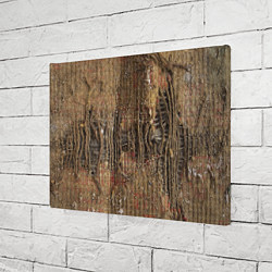 Холст прямоугольный Хайповая грязная рванина, цвет: 3D-принт — фото 2