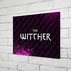 Холст прямоугольный The Witcher Pro Gaming, цвет: 3D-принт — фото 2