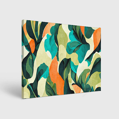 Картина прямоугольная Multicoloured camouflage / 3D-принт – фото 1