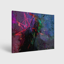 Холст прямоугольный Corey Taylor-Slipknot, цвет: 3D-принт
