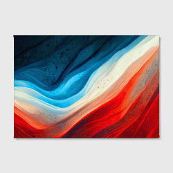 Холст прямоугольный Неоновые яркие волны, цвет: 3D-принт — фото 2