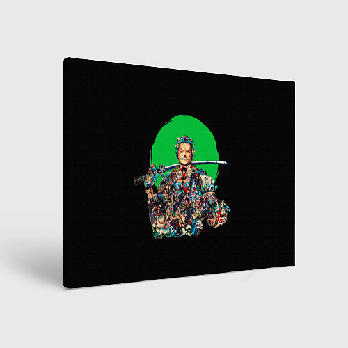 Картина прямоугольная Ророноа Зоро - Ван пис / 3D-принт – фото 1