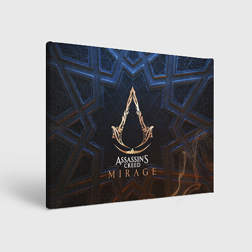 Картина прямоугольная Assassins creed mirage logo / 3D-принт – фото 1