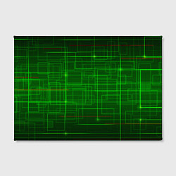 Холст прямоугольный Нейросеть - текстура, цвет: 3D-принт — фото 2