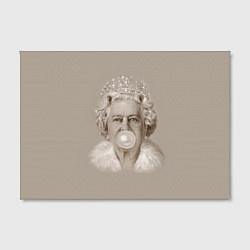 Холст прямоугольный Королева Елизавета, цвет: 3D-принт — фото 2