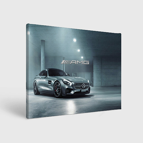 Картина прямоугольная Mercedes AMG - Motorsport / 3D-принт – фото 1