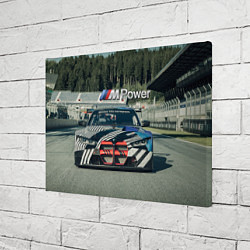 Холст прямоугольный BMW M Power - Motorsport - Racing team, цвет: 3D-принт — фото 2