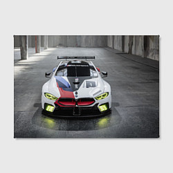 Холст прямоугольный BMW M8 - M Power - Motorsport, цвет: 3D-принт — фото 2