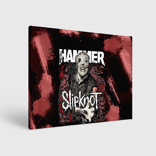 Картина прямоугольная Slipknot Hammer / 3D-принт – фото 1