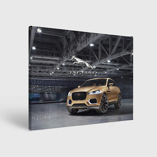Картина прямоугольная Jaguar - зачётное точило! / 3D-принт – фото 1