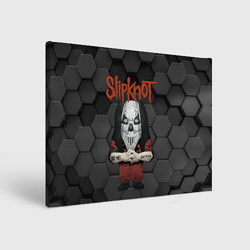 Картина прямоугольная Slipknot seven art / 3D-принт – фото 1