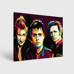 Картина прямоугольная Green day portrait