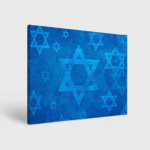 Картина прямоугольная Звезды Давида / 3D-принт – фото 1