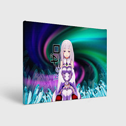 Картина прямоугольная Re: Zero - Emilia