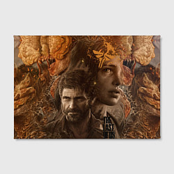 Холст прямоугольный Джоэл и Элли - The Last of Us, цвет: 3D-принт — фото 2