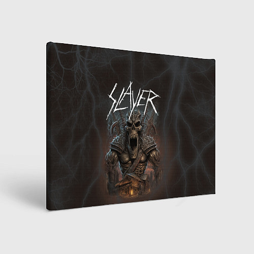 Картина прямоугольная Slayer rock monster / 3D-принт – фото 1
