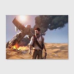 Холст прямоугольный Uncharted 3, цвет: 3D-принт — фото 2