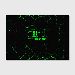 Холст прямоугольный Stalker radiation art, цвет: 3D-принт — фото 2
