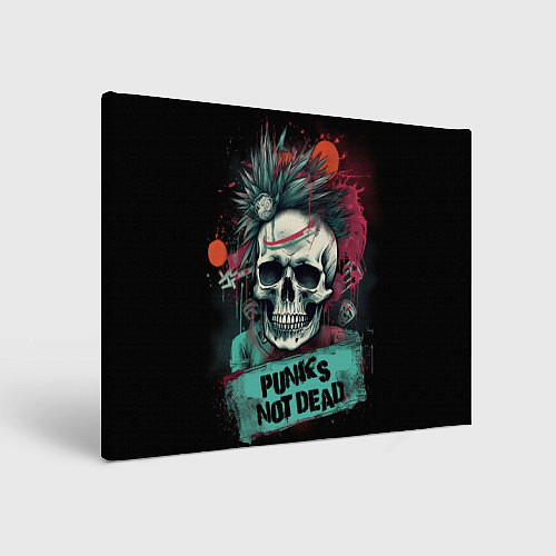 Картина прямоугольная Punks not dead / 3D-принт – фото 1