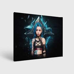 Картина прямоугольная Jinx arcane league of legends