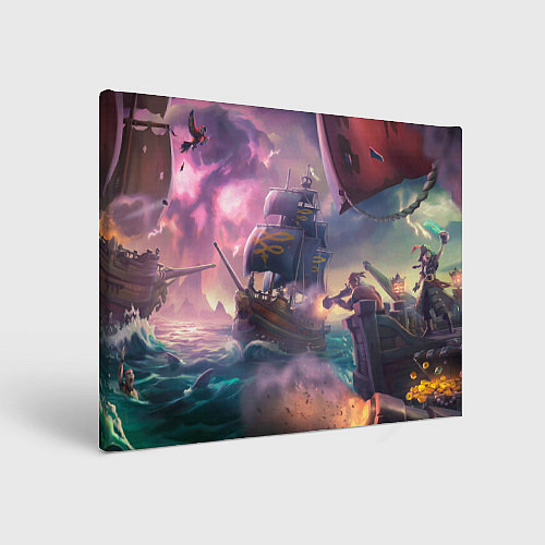 Картина прямоугольная Магия Sea of Thieves / 3D-принт – фото 1