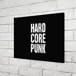 Холст прямоугольный Hardcore punk, цвет: 3D-принт — фото 2