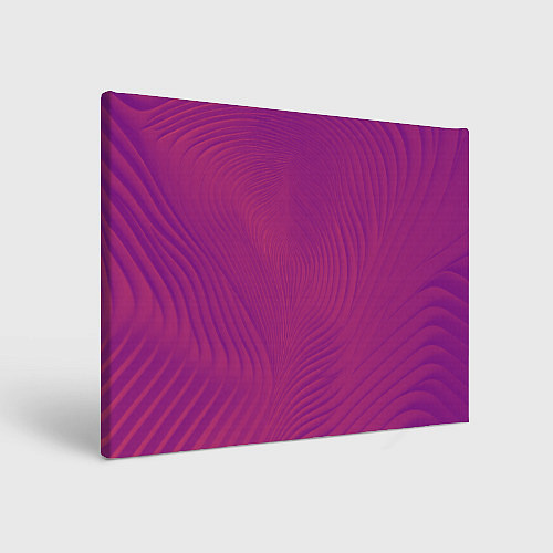 Картина прямоугольная Фантазия в пурпурном / 3D-принт – фото 1
