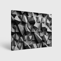 Холст прямоугольный Белокаменный паттерн, цвет: 3D-принт