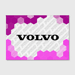 Холст прямоугольный Volvo pro racing: надпись и символ, цвет: 3D-принт — фото 2