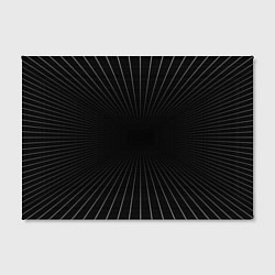 Холст прямоугольный Сетка пространства чёрный фон, цвет: 3D-принт — фото 2