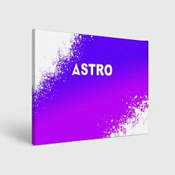 Картина прямоугольная Astro neon background