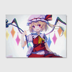 Холст прямоугольный Touhou Project Фландр Скарлет, цвет: 3D-принт — фото 2