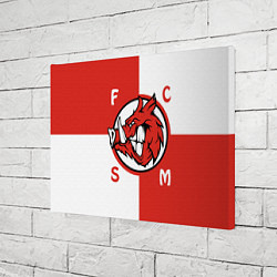 Холст прямоугольный FCSM мясо, цвет: 3D-принт — фото 2