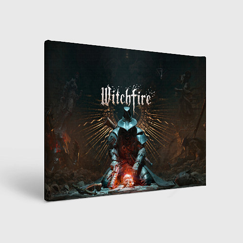 Картина прямоугольная Охотник witchfire / 3D-принт – фото 1