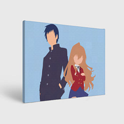 Холст прямоугольный Toradora Тайга Рюдзи, цвет: 3D-принт