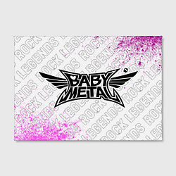 Холст прямоугольный Babymetal rock legends по-горизонтали, цвет: 3D-принт — фото 2