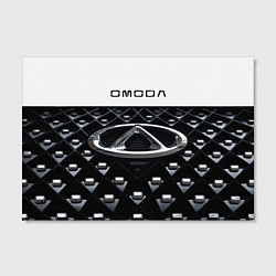 Холст прямоугольный Omoda омода, цвет: 3D-принт — фото 2