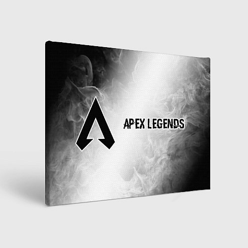 Картина прямоугольная Apex Legends glitch на светлом фоне по-горизонтали / 3D-принт – фото 1