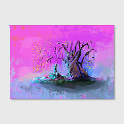 Холст прямоугольный Волшебное дерево, цвет: 3D-принт — фото 2