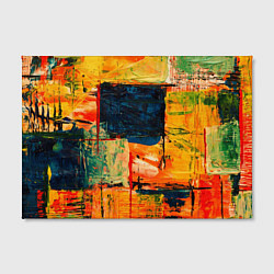 Холст прямоугольный Арт стиль красками, цвет: 3D-принт — фото 2