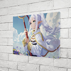Холст прямоугольный Sousou no Frieren stand, цвет: 3D-принт — фото 2