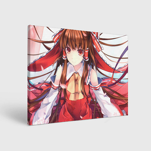 Картина прямоугольная Touhou Project Рейму Cute / 3D-принт – фото 1