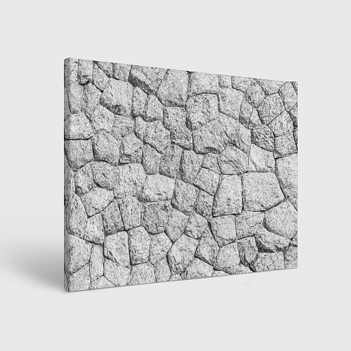 Картина прямоугольная Каменная стена текстура / 3D-принт – фото 1