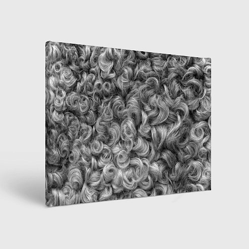 Картина прямоугольная Кудрявая шерсть баранов / 3D-принт – фото 1