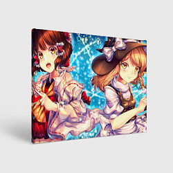 Картина прямоугольная Touhou Project Reimu and Marisa