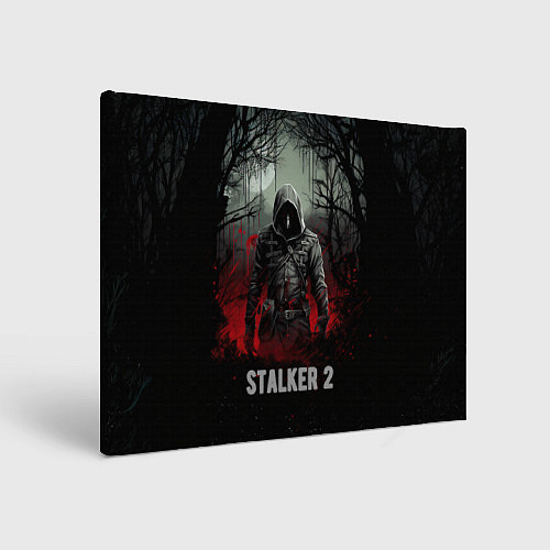 Картина прямоугольная Stalker 2 dark mode / 3D-принт – фото 1