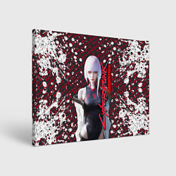 Холст прямоугольный Lucyna Kushinada - Cyberpunk: Edgerunners, цвет: 3D-принт