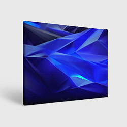 Картина прямоугольная Black and blue abstract background sport style