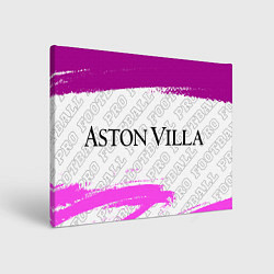 Картина прямоугольная Aston Villa pro football по-горизонтали