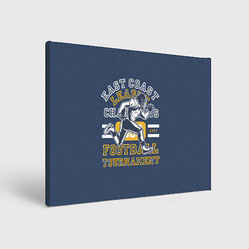 Картина прямоугольная Футбол американский / 3D-принт – фото 1